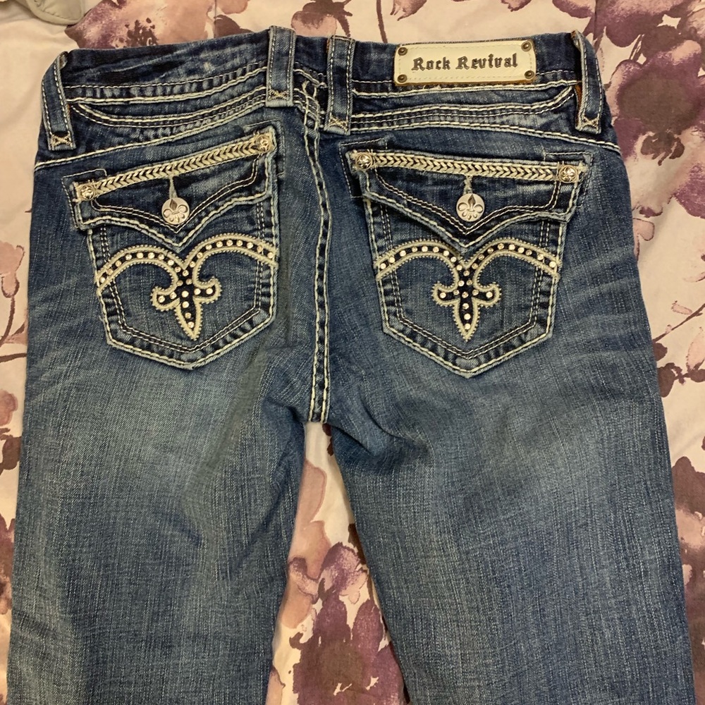 Size 29 Rock Revival Crop/Capris Jeans